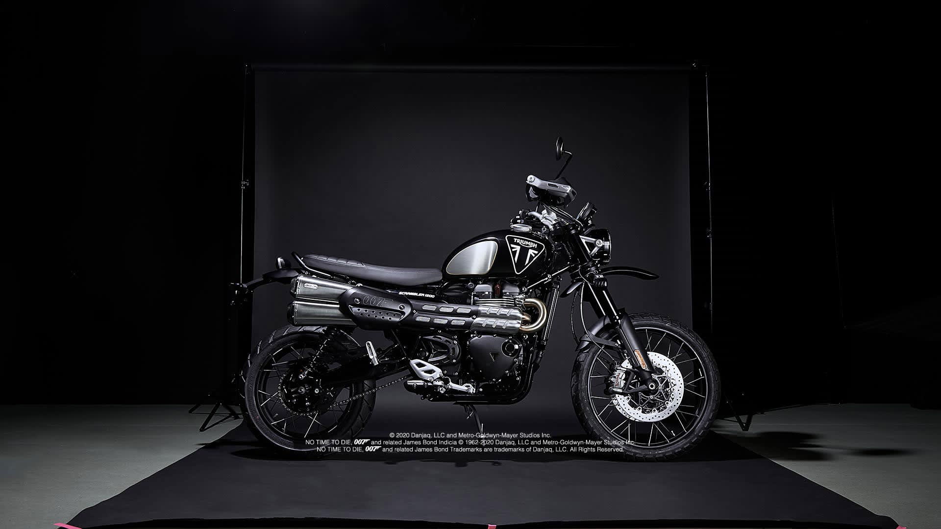 Scrambler 1200 Bond Edition For the Ride